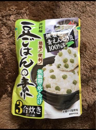 井村屋 豆ごはんの素 袋 ２３０ｇの口コミ・レビュー、評価点数 | ものログ