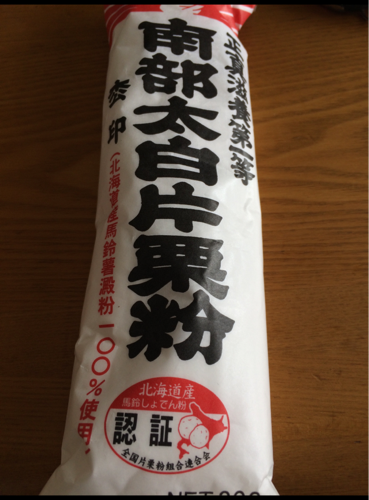 白鳥印 南部太白片栗粉（紙） ３００ｇ（西日本食品工業）の口コミ 