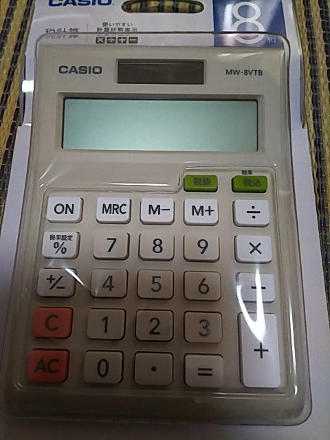 カシオ ミニミニカラフル電卓ＭＷ−Ｃ８Ｃ−ＲＤ−Ｎ（カシオ計算機）の口コミ・レビュー、評価点数 | ものログ