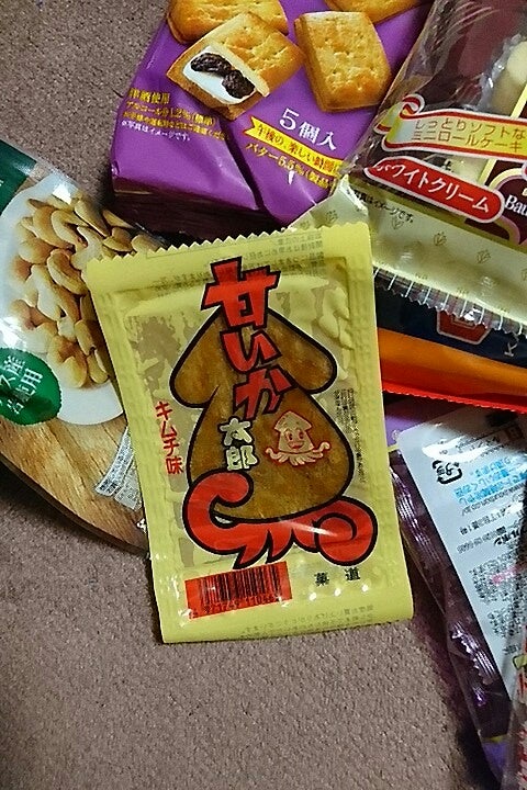 菓道 甘いか太郎 キムチ味 １枚（菓道）の口コミ・レビュー、評価点数 | ものログ