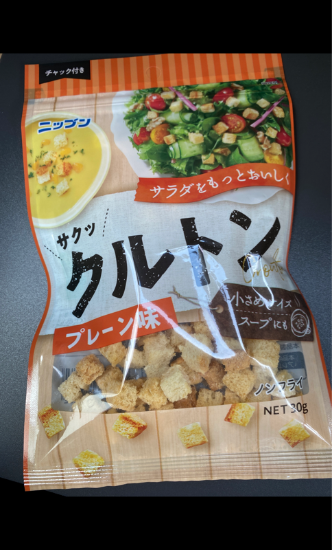 ニップン クルトン プレーン味 ３０ｇ（日本製粉）の口コミ・レビュー、評価点数 | ものログ