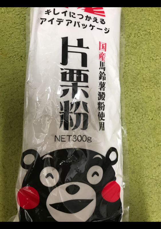 白鳥印 片栗粉くまモン ３００ｇ（西日本食品工業）の口コミ・レビュー、評価点数 | ものログ