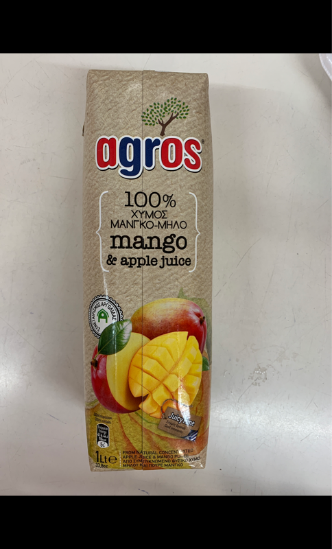 ＡＧＲＯＳ マンゴーアップルジュース１００％ １Ｌの口コミ・レビュー、評価点数 | ものログ