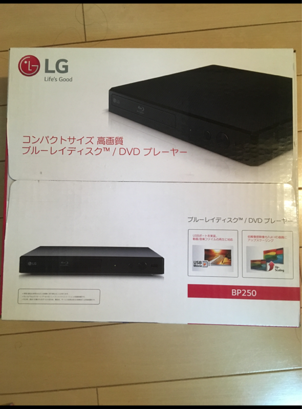 ＬＧ ブルーレイディスクプレーヤー ＢＰ２５０（LG Electronics Japan）の口コミ・レビュー、評価点数 | ものログ
