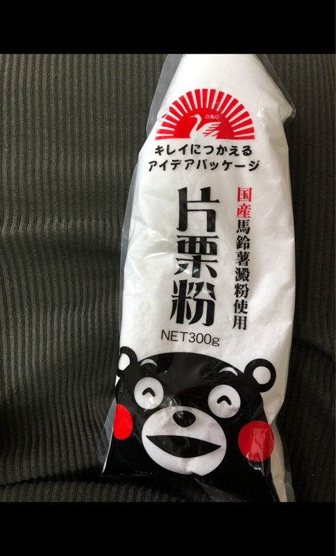 白鳥印 片栗粉くまモン ３００ｇ（西日本食品工業）の口コミ・レビュー、評価点数 | ものログ