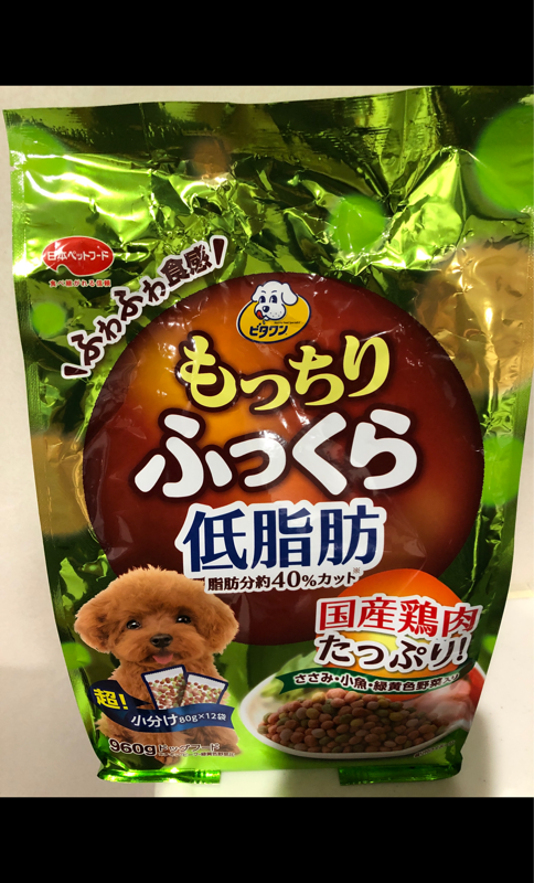 Ｖもっちりふっくら 低脂肪 ささみ・野菜 ９６０ｇ（日本ペットフード）の口コミ・レビュー、評価点数 | ものログ