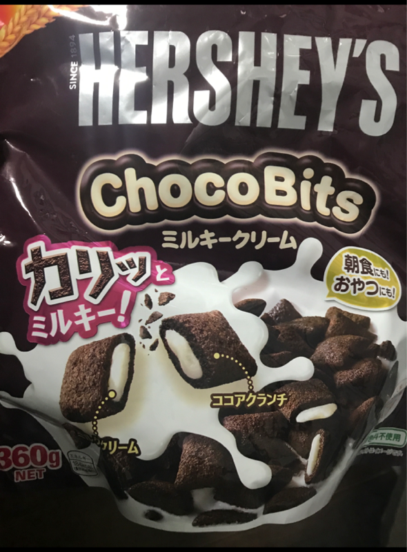 ケロッグ ハーシー チョコビッツ 袋 ３６０ｇ（日本ケロッグ）の口コミ・レビュー、評価点数 | ものログ