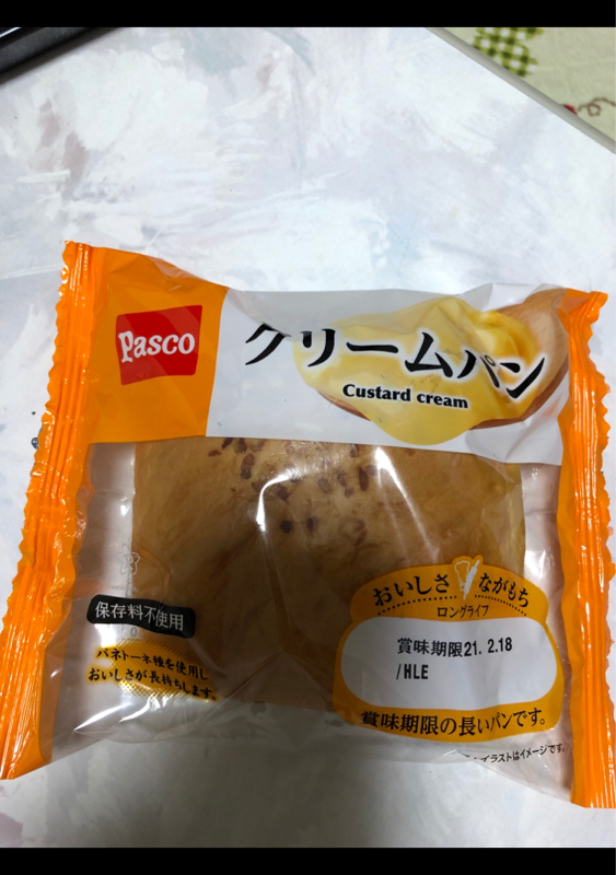 パスコ クリームパン 袋 １０４ｇ（Pasco（パスコ）｜敷島製パン）の口コミ・レビュー、評価点数 | ものログ