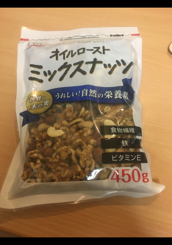 ＣＧＣＨＯ オイルローストミックスナッツ ４５０ｇ（シジシージャパン）の口コミ・レビュー、評価点数 | ものログ