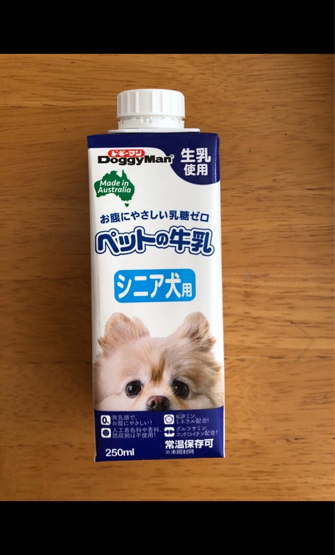 ペットの牛乳 シニア犬用 ２５０ｍｌ（ドギーマンハヤシ）の口コミ・レビュー、評価点数 | ものログ