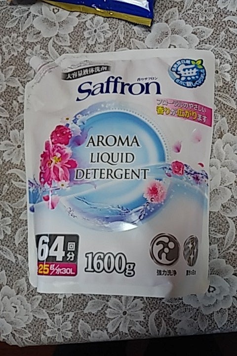 トイレタリージャパン 香りサフロンアルマジェル液体洗剤ハーバルフローラル1600G 代引不可
