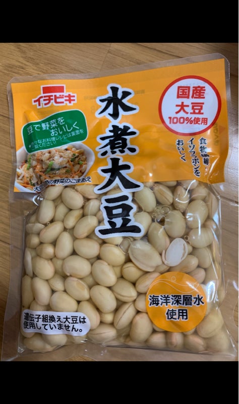 イチビキ 国産水煮大豆 袋 １５５ｇ（イチビキ）の口コミ・レビュー、評価点数 | ものログ