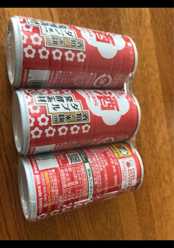 森永 甘酒 ３缶パック １９０ｇ×３（森永製菓）の口コミ・レビュー 