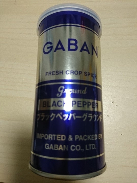 ギャバン ブラックペッパーグラウンド 缶 １００ｇ（GABAN（ギャバン））の口コミ・レビュー、評価点数 | ものログ