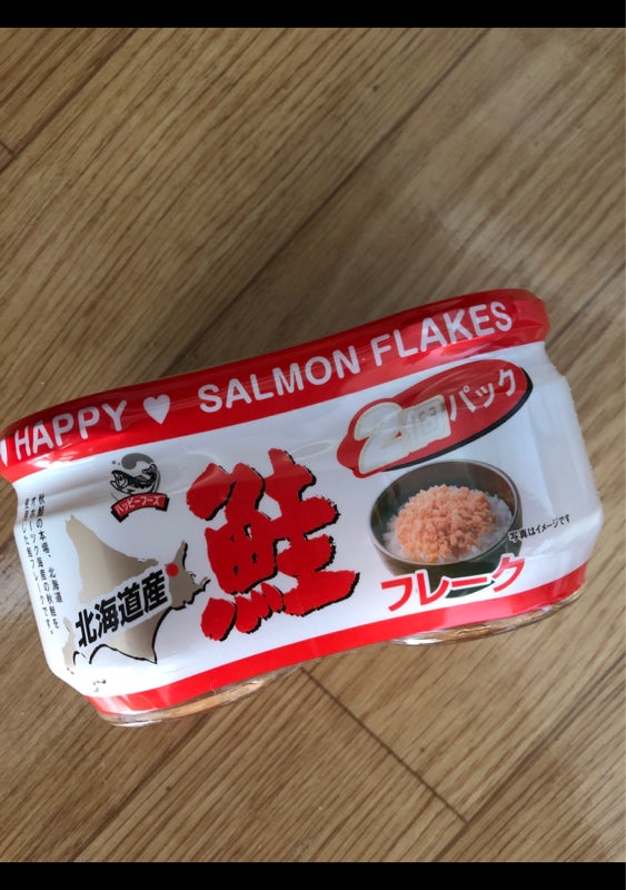 ハッピーフーズ 知床産鮭ホグシ無添加無着 60g