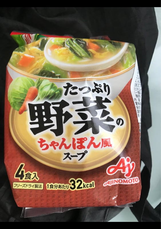128円 日本メーカー新品 クノール たっぷり野菜のちゃんぽん風スープ 野菜スープ 4袋入