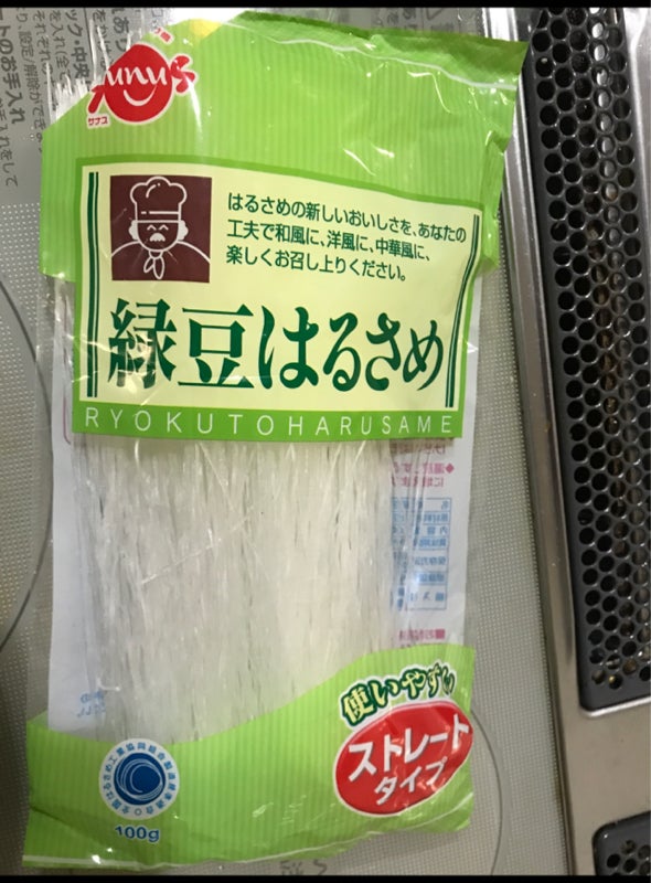 日本殿粉　中国緑豆はるさめ　１００ｇ（サナス）の口コミ・評判、評価点数　ものログ