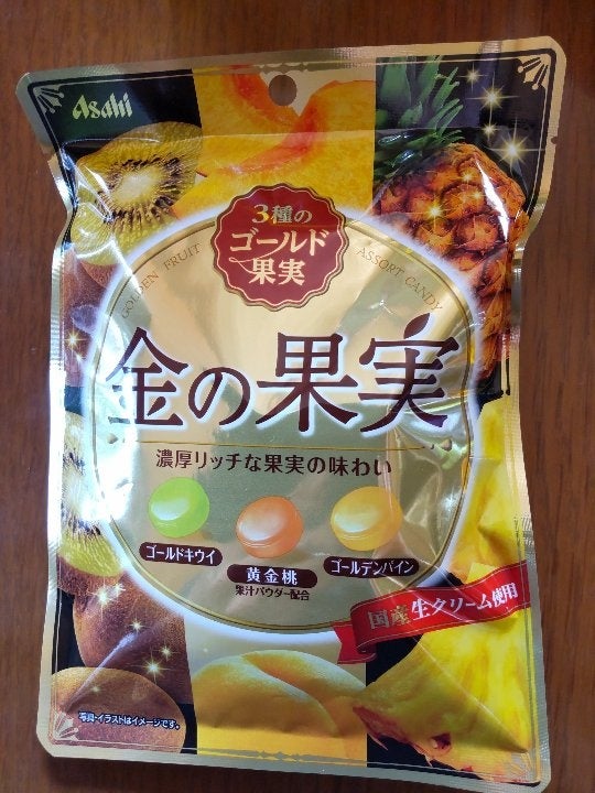 アサヒグループ食品 金の果実キャンディ 84g×6袋