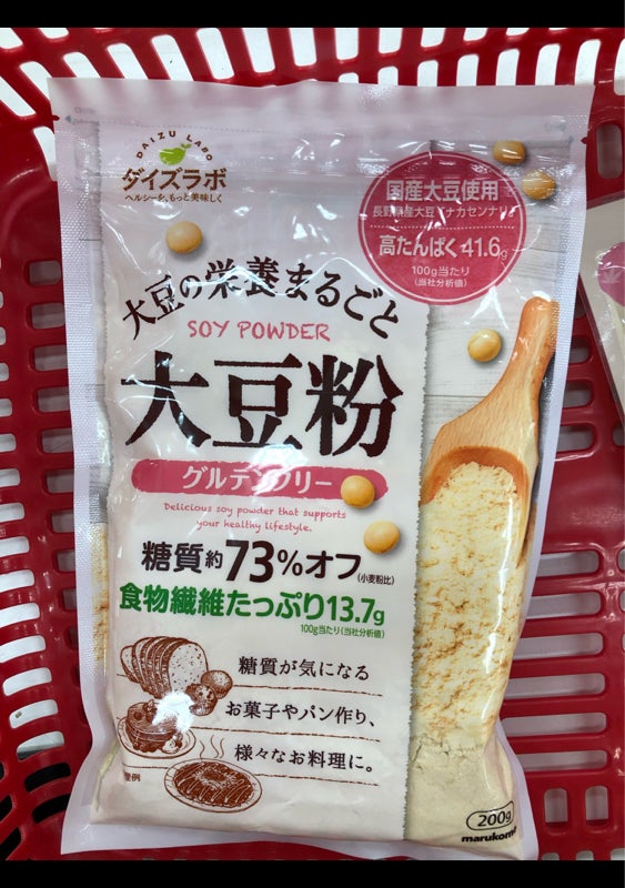マルコメ ダイズラボ 大豆粉 ２００ｇ（マルコメ）の口コミ・レビュー、評価点数 | ものログ