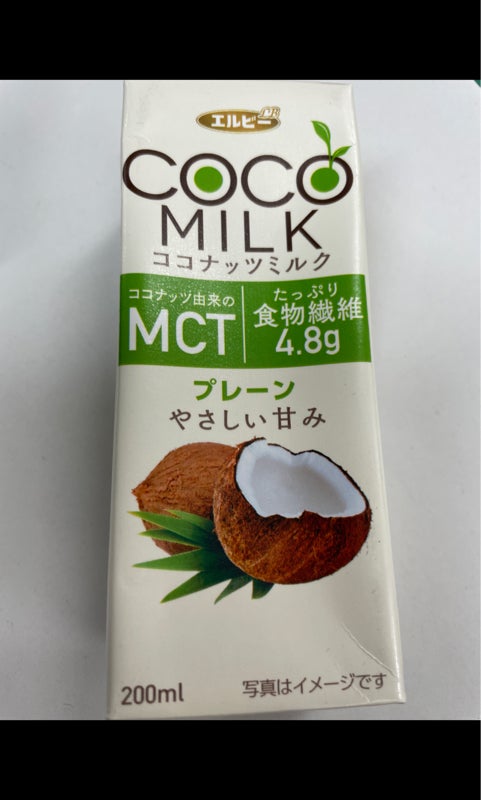 972円 100％の保証 COCO MILK ココナッツミルク プレーン 200ml 24本入 エルビー飲料