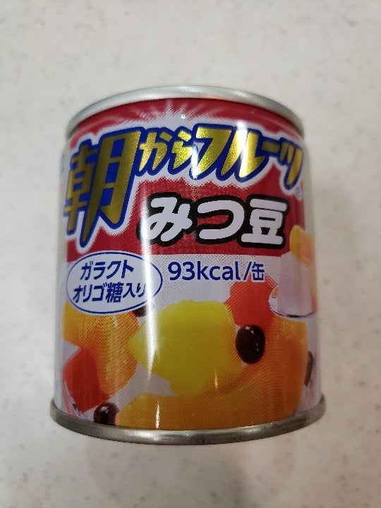 190g 2缶  人気カラーの はごろもフーズ 朝からフルーツみつ豆