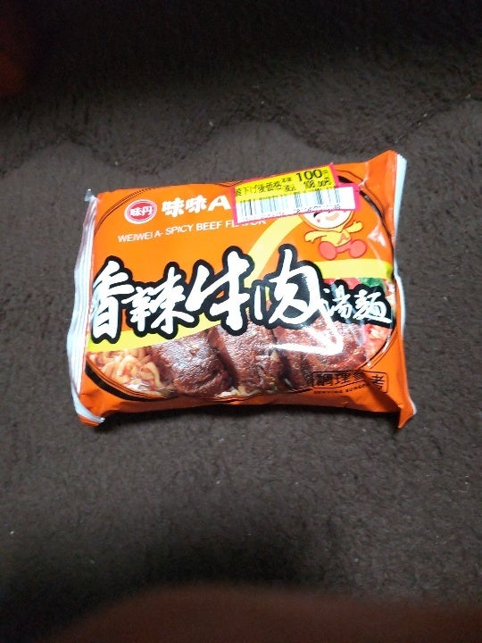 味味Ａ　８０ｇの口コミ・評判、評価点数　台湾ラーメン香辣牛肉（辛口ビーフ）　ものログ