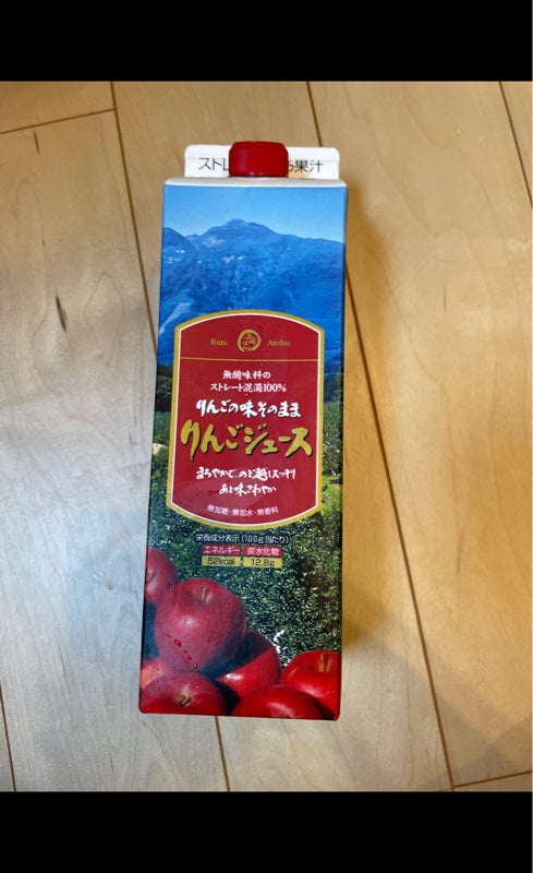 青研 美味安心 りんごジュース 紙 １Ｌ（青研）の口コミ・評判、評価点数 | ものログ