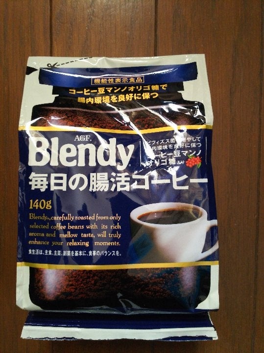 ＡＧＦ ブレンディ 毎日の腸活コーヒー袋 １４０ｇ（味の素AGF）の口コミ・レビュー、評価点数 | ものログ