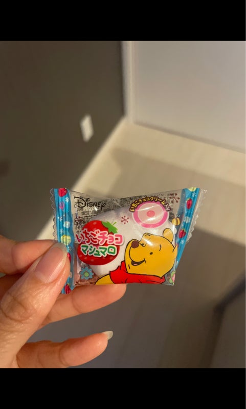 日本未発売 エイワ くまのプーさん いちごチョコマシュマロ クリック 