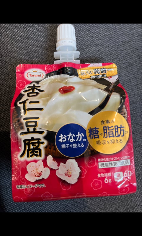 Tarami おいしい蒟蒻ゼリーPREMIUM 杏仁豆腐 ゼリー1,068円 6個 たらみ 機能性表示食品