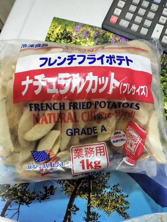 日本未発売】 ハインツ フレンチフライポテト ナチュラルカットＥＵ 冷凍 １ｋｇ×４袋