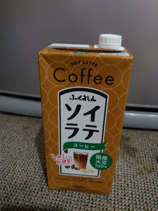 ふくれん 国産大豆 ソイラテ コーヒー 1000ml 1L ×6本×2ケース (12本) 飲料 通販