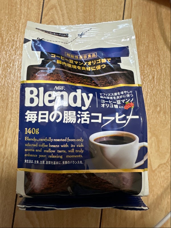 ＡＧＦ ブレンディ 毎日の腸活コーヒー袋 １４０ｇ（味の素AGF）の口コミ・評判、評価点数 ものログ