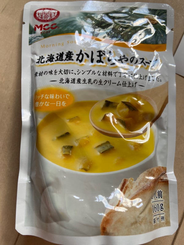 ＭＣＣ　ものログ　北海道産かぼちゃのスープ　１６０ｇ（エム・シーシー食品）の口コミ・評判、評価点数